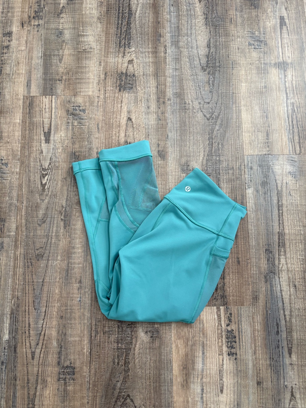 Lululemon Forget The Sweat Crop *21" Leggings Size 8